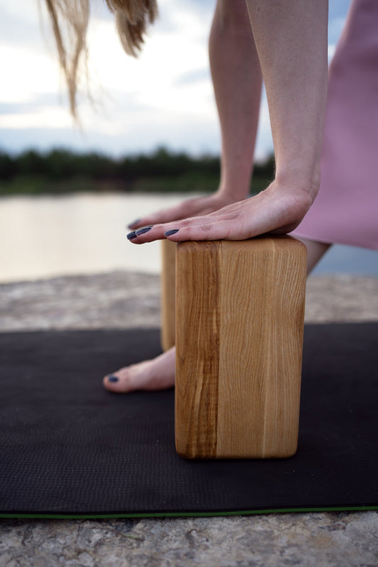 Yoga Block Support for a Comfortable, Mindful Practice