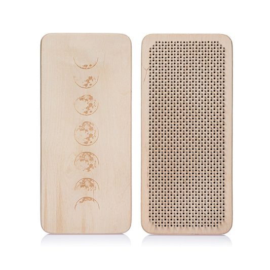 Sadhu Board Moon Natural Wood - Yoga Nail Board