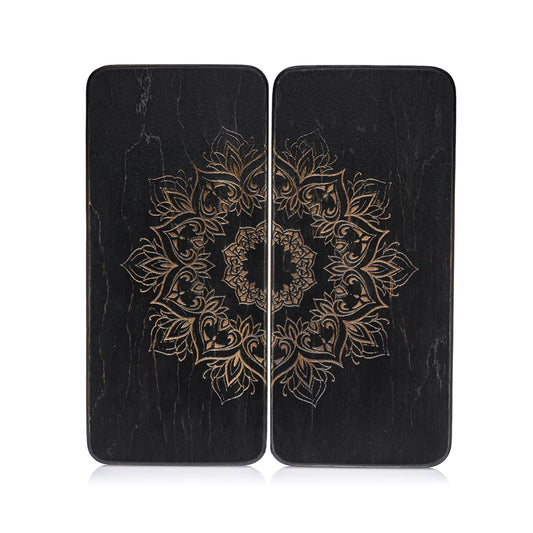 METADESK™ Sadhu Board engraving Mandala Black