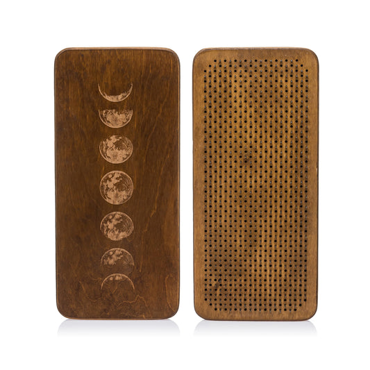 Sadhu Board Moon Brown - Wooden Yoga Nail Board