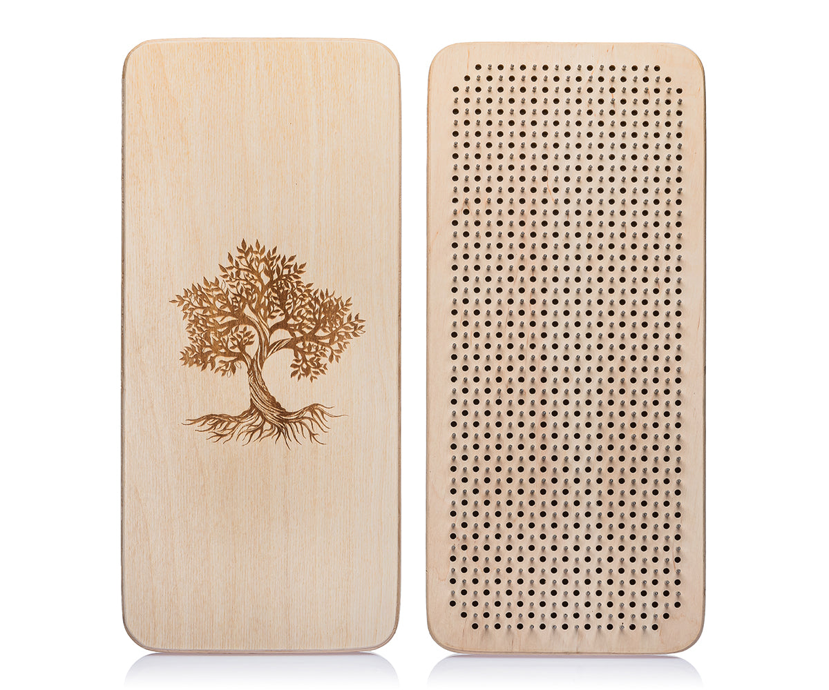 Sadhu Board with Tree of Life engraving (128) in stock