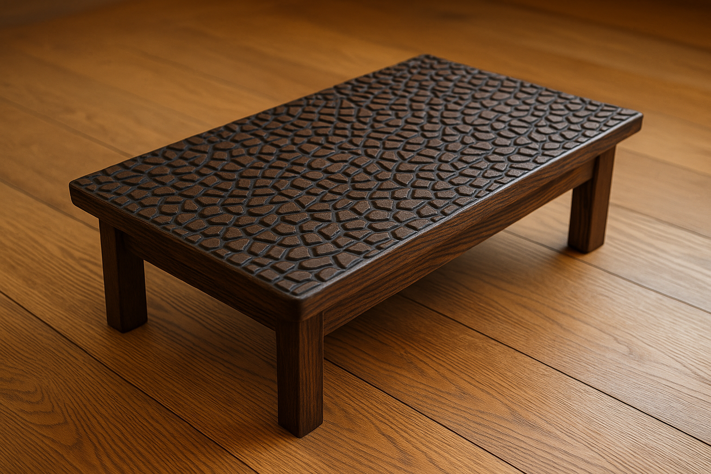 Chaban "River Stones" – Alder Wood Tea Ceremony Table