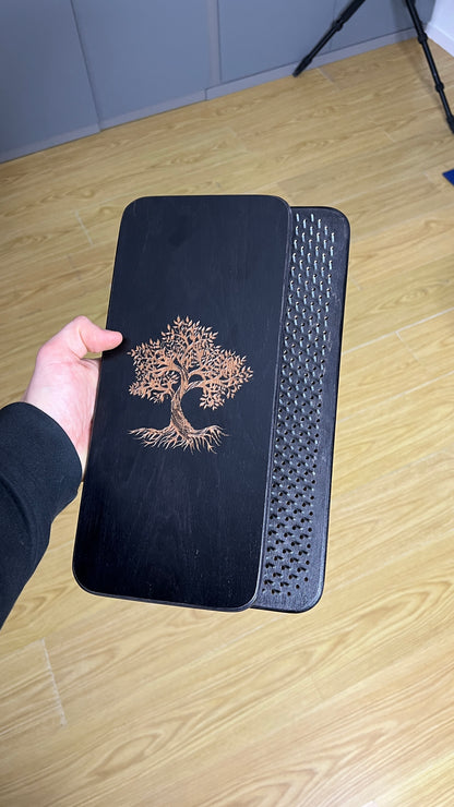 METADESK™ Sadhu Board engraving Tree Black