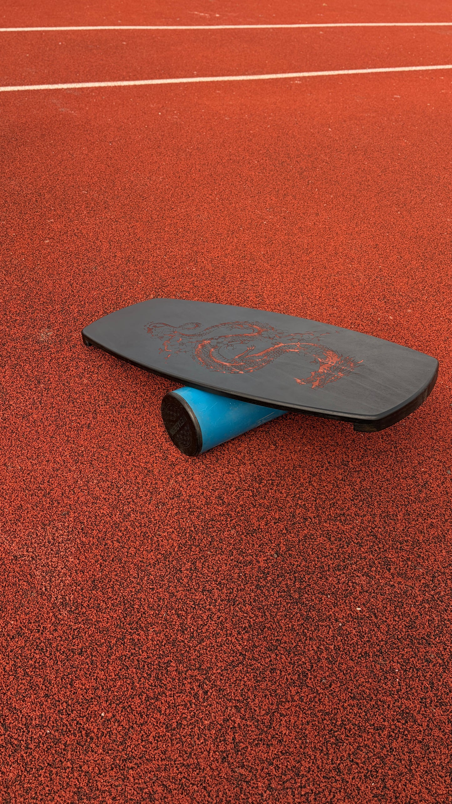 METADESK Dragon Balance Board - Handcrafted Wooden Roller Board