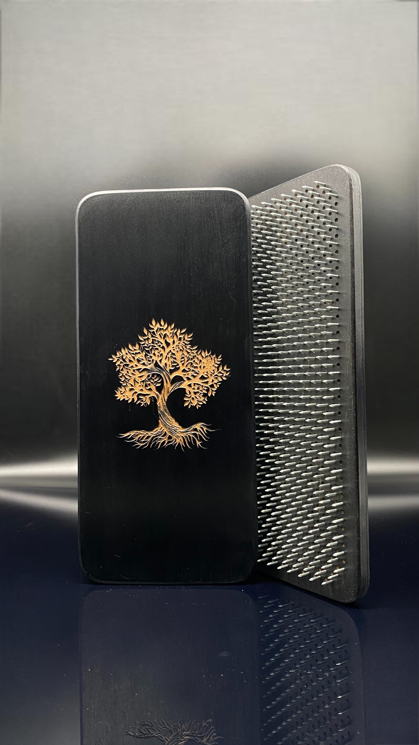 METADESK™ Sadhu Board engraving Tree Black