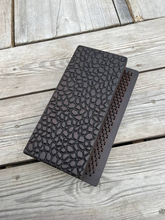 Premium Thermo Ash Sadhu Board with Dynamic Copper Nails With milling